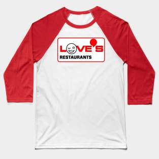 Love's Restaurants Baseball T-Shirt